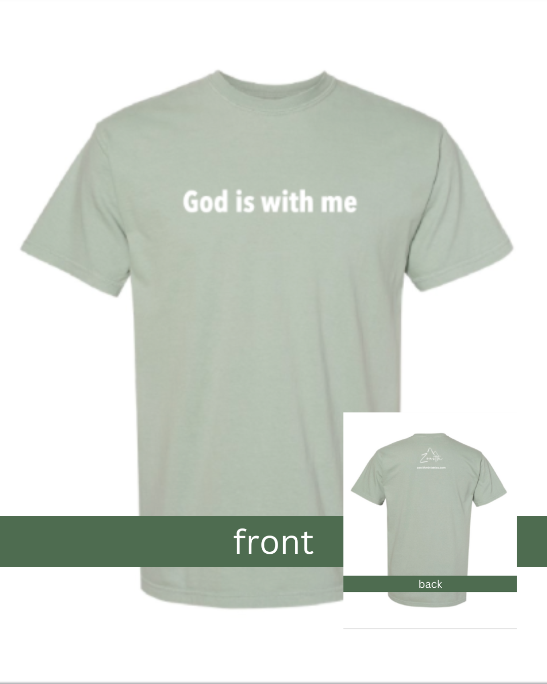 God Is With Me T-shirt